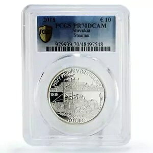 �X���o�L�A 10 ���[�� �h�i�E�쏉�̋D�D PR70 PCGS ��� 2018