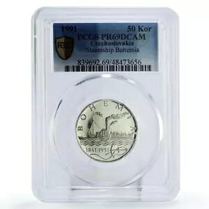 �`�F�R�X���o�L�A 50 �R���� ���C�D �{�w�~�A PR69 PCGS ��� 1991