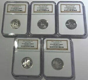 2001 S NGC PF70 Eg JI Vo[ v[t 5 RC Xe[gtbh NH[^[ Zbg 25C