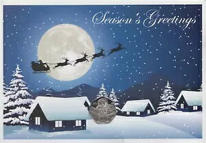 RC 50p XMAS 2011 pbN IOM MANX } t@[U[ NX}X + COA 󏭊