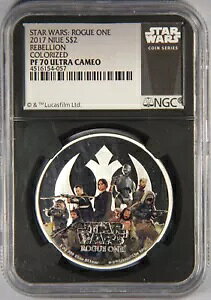 2017 jEG X^[ EH[Y [O  NGC PF70 UC xI J[CYh 1 IX Vo[ $2