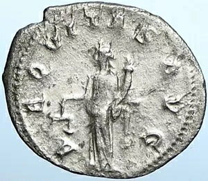 GORDIAN III �{���̌Ñ� 240AD ���[�}�Â��⃍�[�}�R�C�� AEQUITAS i108392