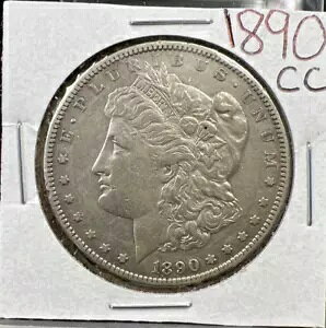 1890 CC $1 ���[�K�� �V���o�[ �_���[ �R�C�� XF EF �G�N�X�g�� �t�@�C�� �T�[�N�� �J�[�\�� �V�e�B �~���g