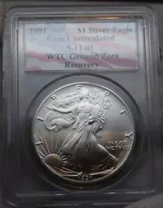 č $1 Vo[ C[O [h g[h Z^[ WTC OEh [ Jo[ PCGS 2001 N 9  11 