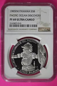 1985 pi} PF 69 v[t Eg JI Vo[ 5 o{A NGC FXu 1020