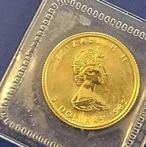 $5.00 1/10 IX Ji_ [v [t  BU/MS V[t 1982 .999 t@C S[h OGP
