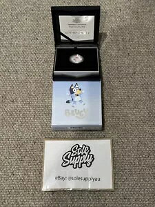 Bluey 2024 $1 �V���o�[�J���[ �v���[�t �R�C�� - COA #1154/2650 ? �������B����