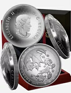 2017 Maple Leaves in Motion $50 5OZ ʌ^RC Ji_B~e[W2000