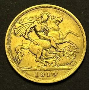 �I�[�X�g�����A 1910 S �S�[���h 1/2 �n�[�t �\�u�����A