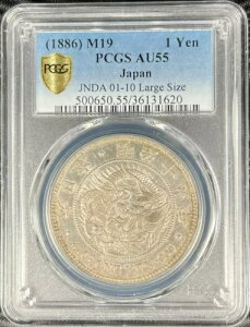 1886N {Vo[ 1~hS M19 JNDA 01-10 [WTCY PCGS AU55 PLish Fields