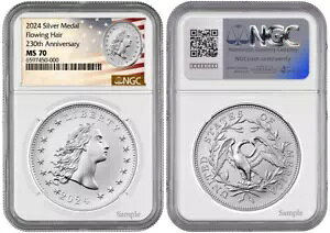 2024 Vo[ t[CO wA Ag 230 NLO_ NGC MS70 #2410