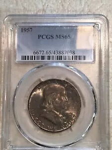 g[ u[ & S[h 1957- P MS65 tN n[t_[ RC 50 Zg