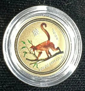 2004 $5 1/20 IX  J[I[XgA i[ L[ .9999 BU JvZ