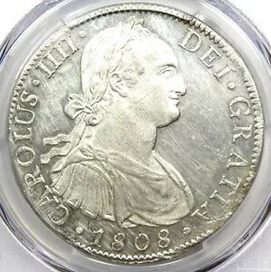1808 ���L�V�R �`���[���Y 4 �� 8 ���A�� �R�C�� (8R) - PCGS �����ʏڍ� (UNC MS)