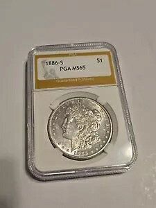 1886 - S ���[�K�� �V���o�[ �_���[ PGA MS65 SUPER PQ!�h��ȑ��]����I