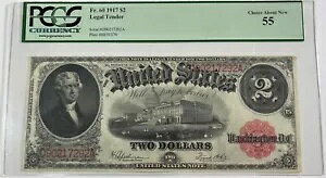 1917 �N $2 �@��ʉݎD PCGS AU 55 Fr.#69 (#2439)