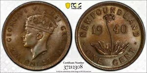 1940 PCGS MS63 j[t@hh X[  Zg - yj[ - 1C - NFLD - 300,000 ~g