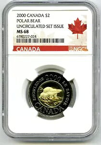 2000 Ji_ $2 VN} ibW NGC MS68 UNC gD[j[ 2 h