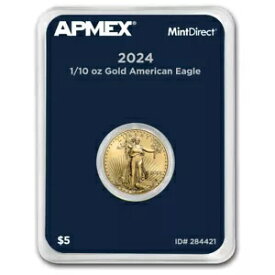 2024 1/10 オンス アメリカン ゴールド イーグル (MintDirect? シングル)