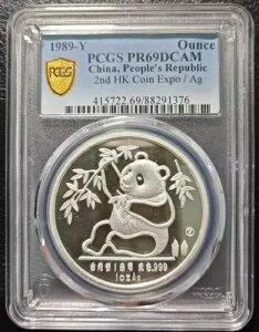 PCGS PR69  1989-Y `  2 RCV[GLX|p_O[gI[⃁_