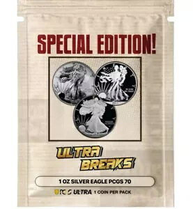 ULTRA BREAKS �X�y�V���� �G�f�B�V���� 2024 �V���o�[ �C�[�O�� PCGS 70 - �V�[���h �p�b�N