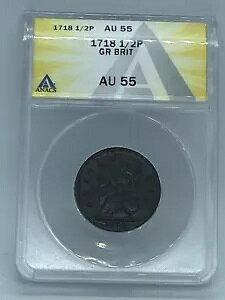 1718 CMX 1/2 yj[ fbg W[W I _v N[p[ RC ANACS AU 55