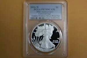 2016 W �V���o�[ �C�[�O�� ����Ńv���[�t �Z�b�g PCGS PR70DCAM