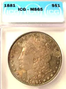 1881 ���[�K�� �V���o�[ �h�� ICG MS65