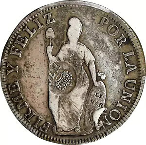 1832-34 tBs tFfBih 7  C/M 1833 y[ 8 A PCGS VF/VF ڍ