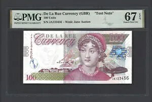 �f�E���E���[ (GBR)�A100 ���j�b�g�A�W�F�[���E�I�[�X�e�B���A�u�e�X�g�m�[�g�v UNC �O���[�h 67