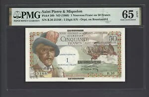 �T���s�G�[�����~�N���� 1 �k�[�{�[ �t�����A50 �t���� ND(1960) P30b UNC �O���[�h 65