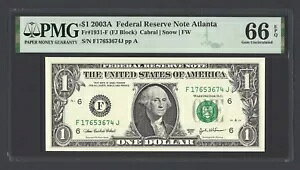 AJAMs 1h 2003A Fr#1931-F (FJubN) UNCO[h66