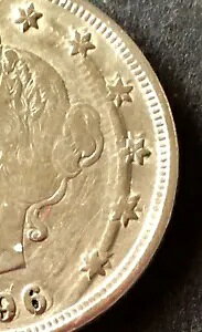 アメリカ合衆国 - アメリカ - 壮観な 1896 年の 5 セント複数ストライキ - 必見です!