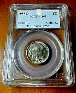 1937-D obt@[ jbP PCGS MS65 O[h