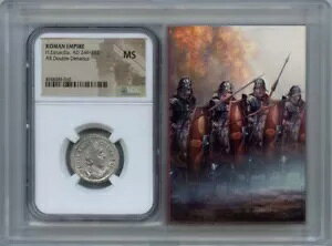 H.�G�g���V���AAD 249-253 ROMAN AR �_�u���f�i���E�X NGC MS60 Story Vault