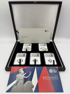 2016 �p������������ 5 �R�C�� �Z�b�g �V���o�[ �v���[�t �u���^�j�A �Z�b�g NGC UC PF69 136 of 250