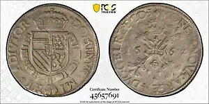 1592 スペイン語 オランダ ヘルダーラント ダールダー PCGS XF 詳細 クリーニング済み 2147