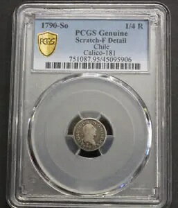 1790 TeBAS 1/4 A PCGS F ` `[Y 4  XyCAn