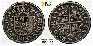 1746 �Z�S�r�A PJ �X�y�C�� 1 ���A�� �L�����R 233 PCGS XF40 �|�b�v �g�b�v 1/0 �L�[ �f�[�g 2285