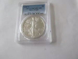 1987-S PCGS $1 Vo[ C[O P70DCAM