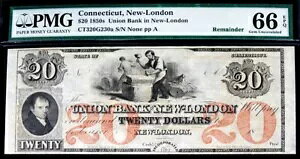 1850N j[hARl`Jbg $20 jIoNxꎆ PMG GEM UNC 66 EPQ