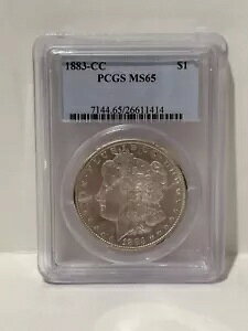 1883-CC ���[�K�� �V���o�[ �_���[ $1 PCGS MS65 - �����Ĕh��I�������PL�I