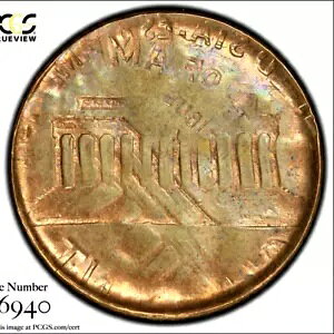PCGS MS-62RB�I�J�b�p�[�Z���g�u�~�b�h�X�e�[�W�_�C�L���b�v�X�g���C�N�v��ȃV�t�g�_�u���u���b�N