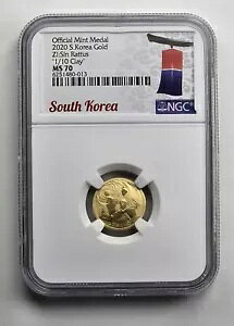 2020 ؍ 1/10 IX S[h NGC MS70 Zi:Sin Rattus Sy KOMSCO