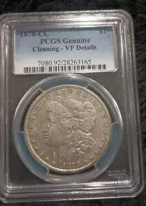 1878 CC PCGS VF {̃[K Vo[ h L[ f[gB