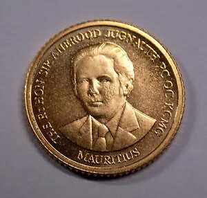 1988 モーリシャス 100 ルピー ドードー 1/10 オンス純金貨