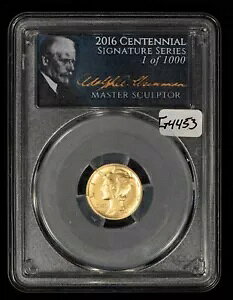 2016-W 10c 1/10 IX S[h }[L[ _C 100 NLO - PCGS SP 70 - SKU-G4453