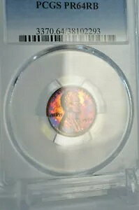 PR64RB 1954 ���b�h �u���E�� �����J�[�� �y�j�[ PCGS �O���[�h 1C �v���[�t �R�C�� ���Ɋ󏭂� 1 �Z���g