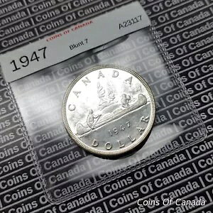 1947 �J�i�_ �V���o�[ �_���[ �R�C�� - �u�����g 7 - �����ʍ��O���[�h #coinsofcanada