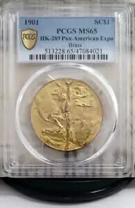 1901 j[[N pAJGLX| ^ HK-289 SC$1 - PCGS MS65 - A! 4021